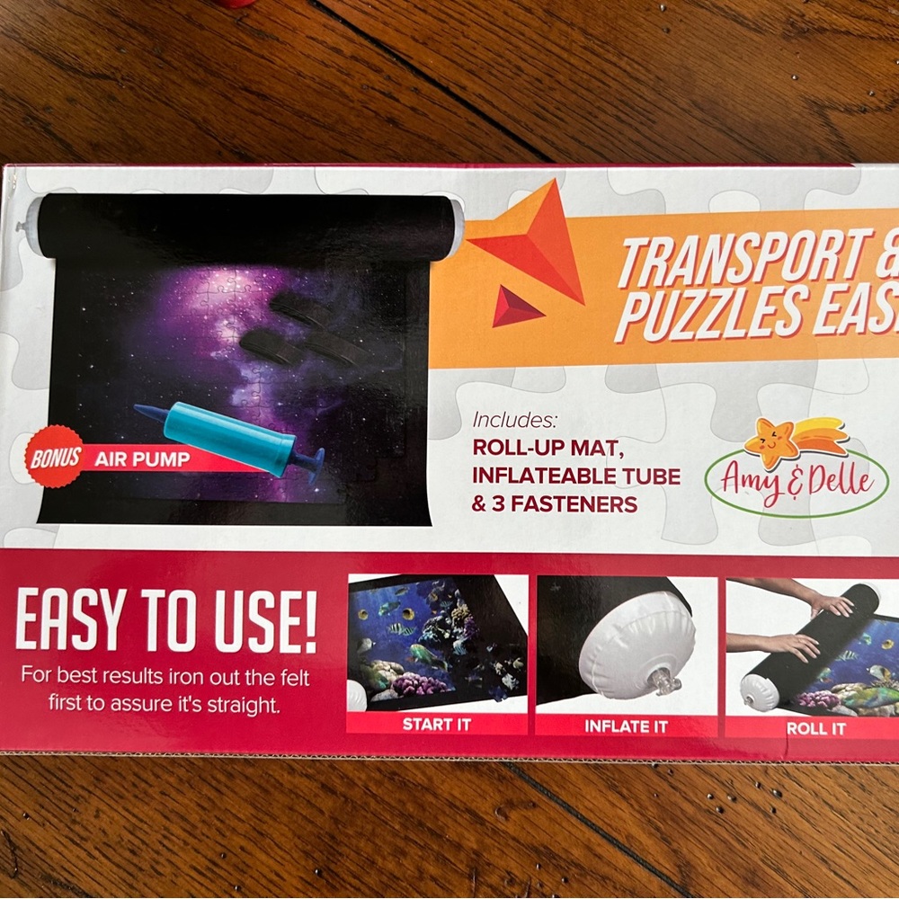 Puzzle mat and storage